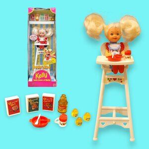 Vintage Eatin' Fun Kelly Sister of Barbie Doll 1997 Mattel #18582